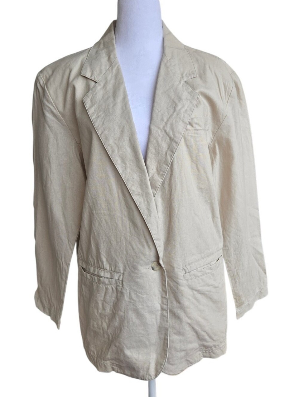 Parthenon Sportswear VINTAGE Women's Size 10 Beige Blazer